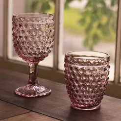 Discount GLASS Hobnail All Purpose Set of 4 (Light Purple) View All Glass|Glass