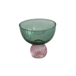 Best GLASS Venice Coupe Set of 4 (Green and Lavender) View All Glass|Glass