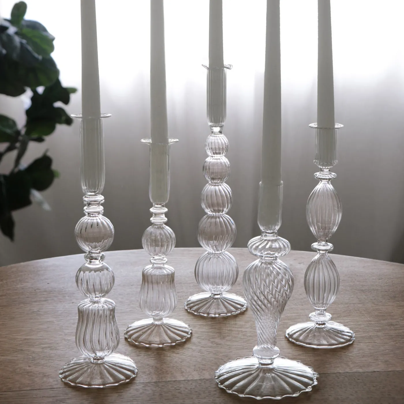 Discount glass-cambridge-emma-10-5-candlestick-holder-set-of-2-clear GLASS Cambridge|View All Glass