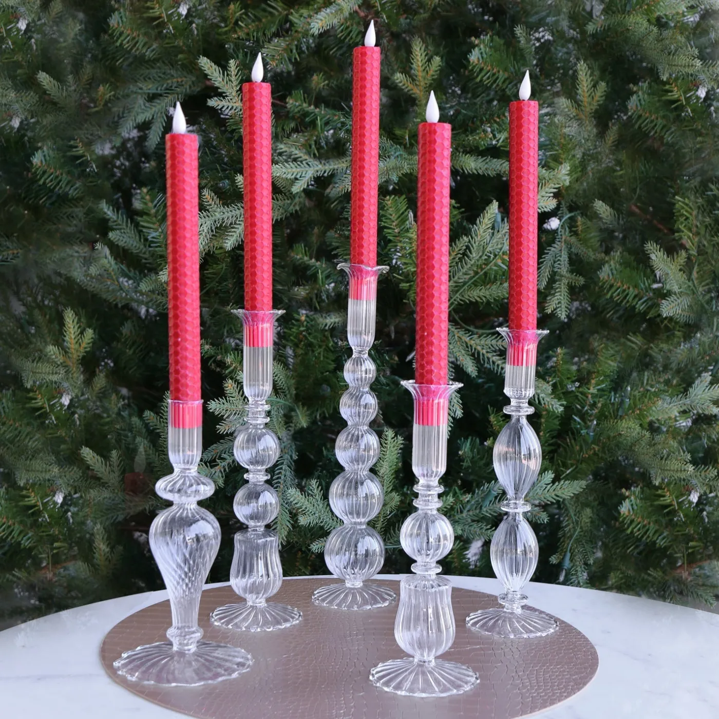 Discount glass-cambridge-emma-10-5-candlestick-holder-set-of-2-clear GLASS Cambridge|View All Glass