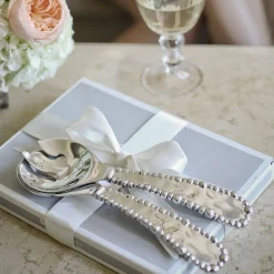 Best ORGANIC PEARL Large Salad Servers View All Organic Pearl|Salad Servers + Utensils