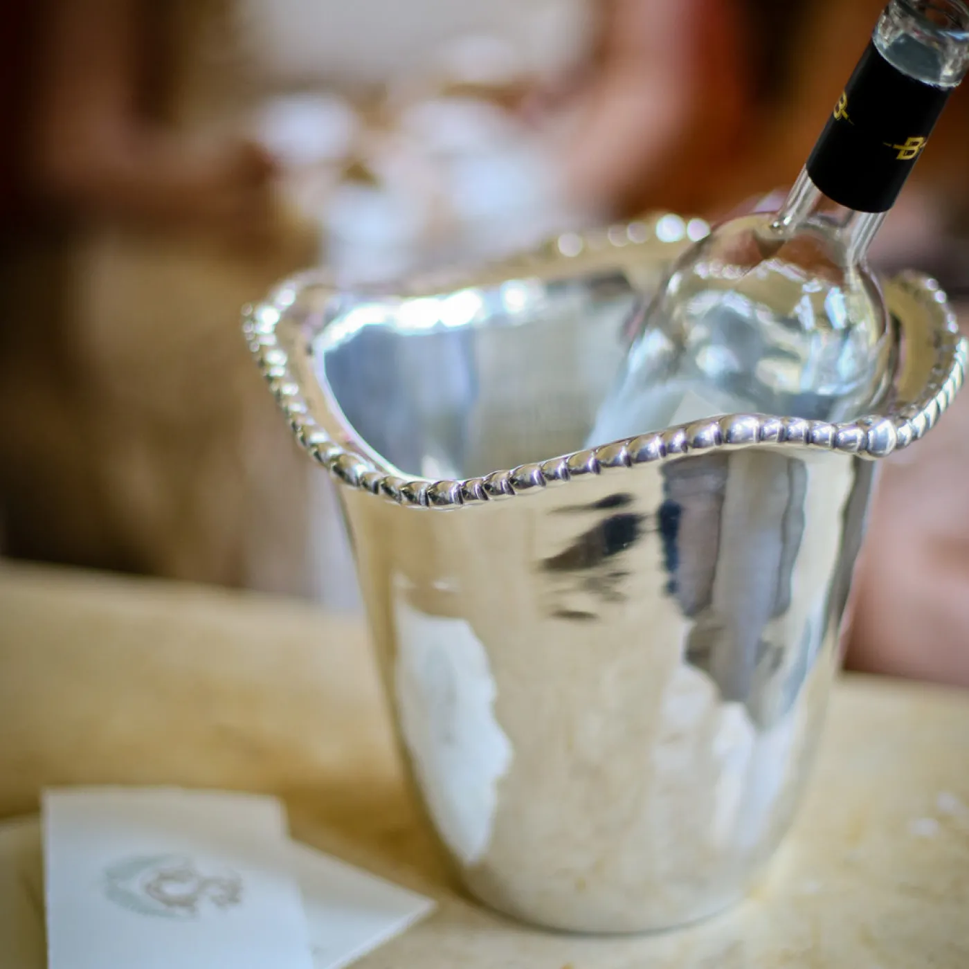 New ORGANIC PEARL Orlando Ice Bucket-Vase View All Organic Pearl|Ice Buckets + Scoops
