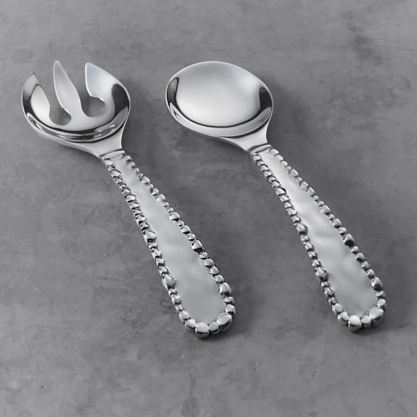 New ORGANIC PEARL Small Salad Servers View All Organic Pearl|Salad Servers + Utensils