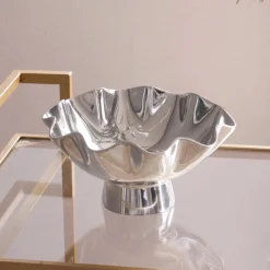 Online PEDESTAL Carola Small Bowl Bowls|Signature Aluminum Metal