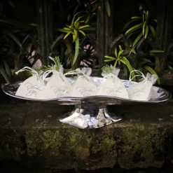 New PEDESTAL Soho Small Oval Cracker Tray Pedestals|Trays