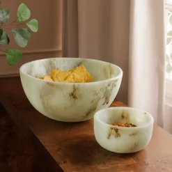 Hot RESIN Giada Large Bowl Jade Swirl Resin|RESIN Giada