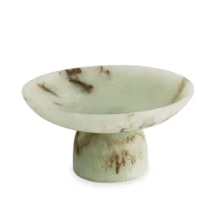 Clearance RESIN Giada Medium Pedestal Jade Swirl Resin|RESIN Giada