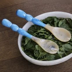 Discount RESIN Rio Bubble Salad Servers (Blue) Resin|RESIN Rio
