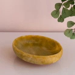 Clearance RESIN Sorbet Large Oval Bowl Matcha Resin|RESIN Sorbet