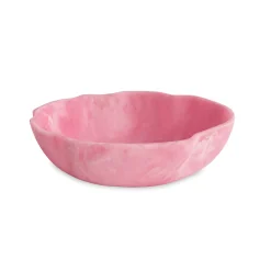 Online RESIN Sorbet Large WavyRound Bowl Raspberry Resin|RESIN Sorbet