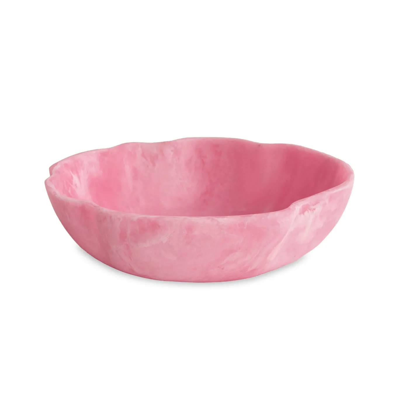 Online RESIN Sorbet Large WavyRound Bowl Raspberry Resin|RESIN Sorbet