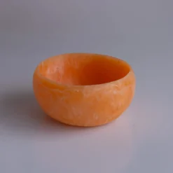 Best RESIN Sorbet Mini Round Bowl Tangerine Resin|RESIN Sorbet