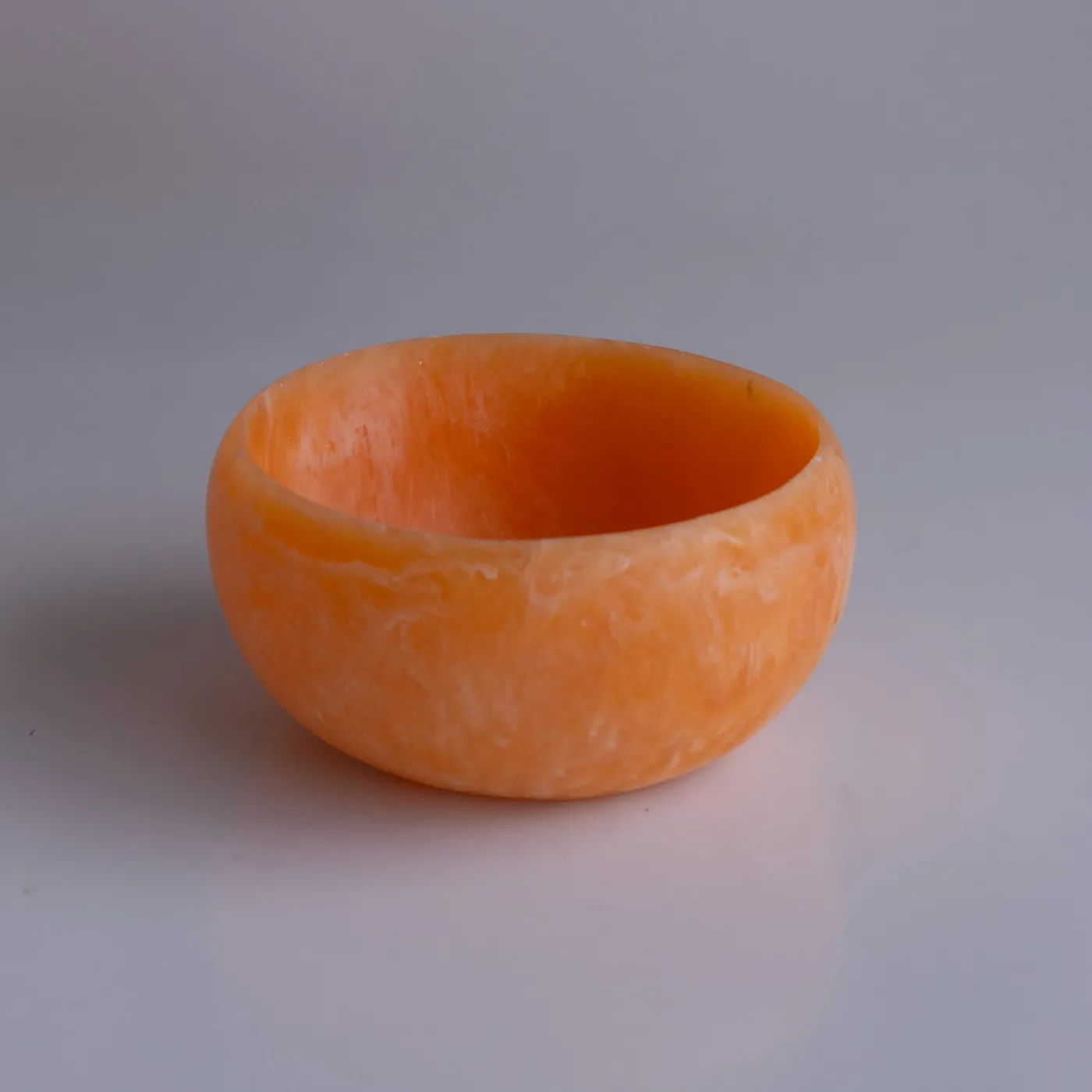 Best RESIN Sorbet Mini Round Bowl Tangerine Resin|RESIN Sorbet
