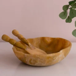 Clearance RESIN Sorbet Salad Servers Matcha Resin|RESIN Sorbet