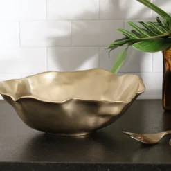 Outlet SIERRA MODERN Maia Large Bowl (Gold) Bowls|Gifts For Her