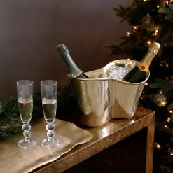 Sale SIERRA MODERN Maia Large Tray (Gold) Trays|The Holiday Shop