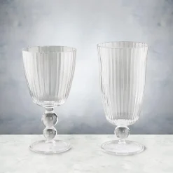 New VIDA Acrylic All Purpose Set of 4 (Clear) View All Glass|Glass