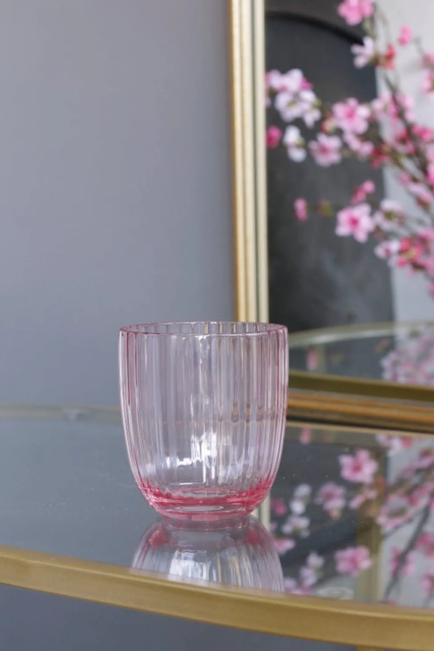 Online VIDA Acrylic Double Old Fashioned Set of 4 (Pink) View All Vida|Drinkware