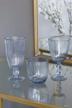 Clearance VIDA Acrylic Tumbler Set of 4 (Blue) View All Vida|Drinkware