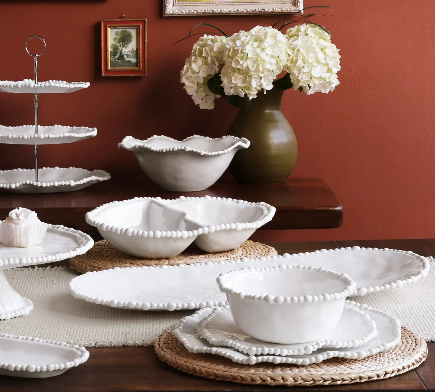 Outlet VIDA Alegria 11" Dinner Plate Set of 4 (White) View All Vida|VIDA Alegria