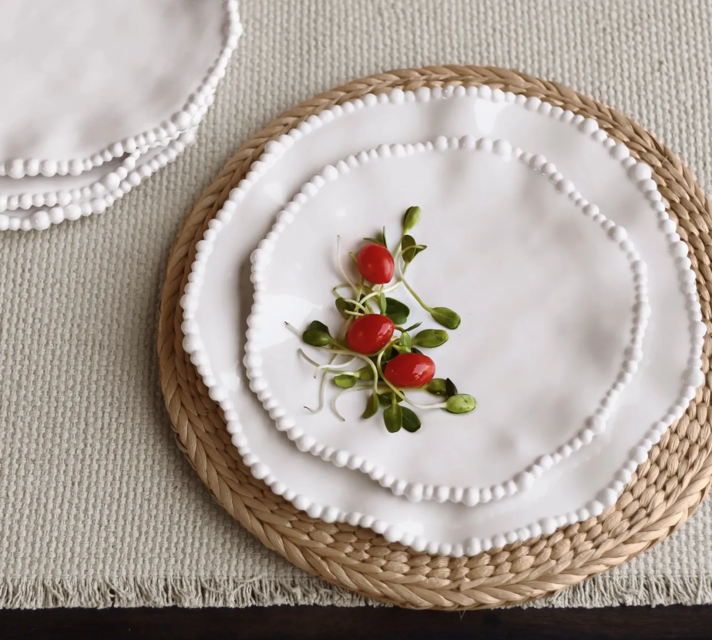 Outlet VIDA Alegria 11" Dinner Plate Set of 4 (White) View All Vida|VIDA Alegria