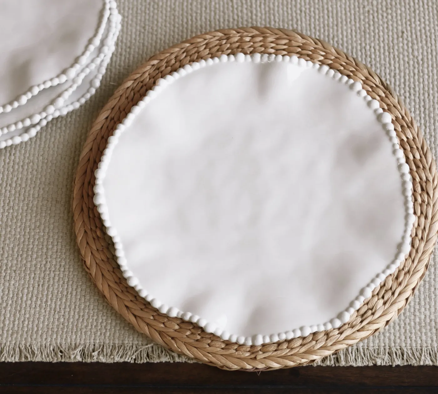 Outlet VIDA Alegria 11" Dinner Plate Set of 4 (White) View All Vida|VIDA Alegria