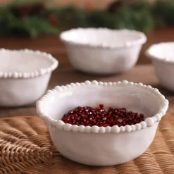 Sale VIDA Alegria Cereal Bowl Set of 4 (White) View All Vida|VIDA Alegria