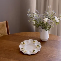 New VIDA Alegria Deviled Egg Platter (White) View All Vida|Platters