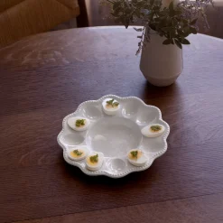 New VIDA Alegria Deviled Egg Platter (White) View All Vida|Platters