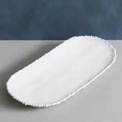 Online VIDA Alegria Large Oval Platter (White) View All Vida|VIDA Alegria