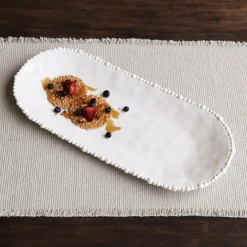 Online VIDA Alegria Large Oval Platter (White) View All Vida|VIDA Alegria