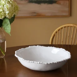 Hot VIDA Alegria Large Pasta Bowl (White) View All Vida|VIDA Alegria