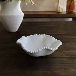 Discount VIDA Alegria Mini Wavy Bowl (White) View All Vida|VIDA Alegria