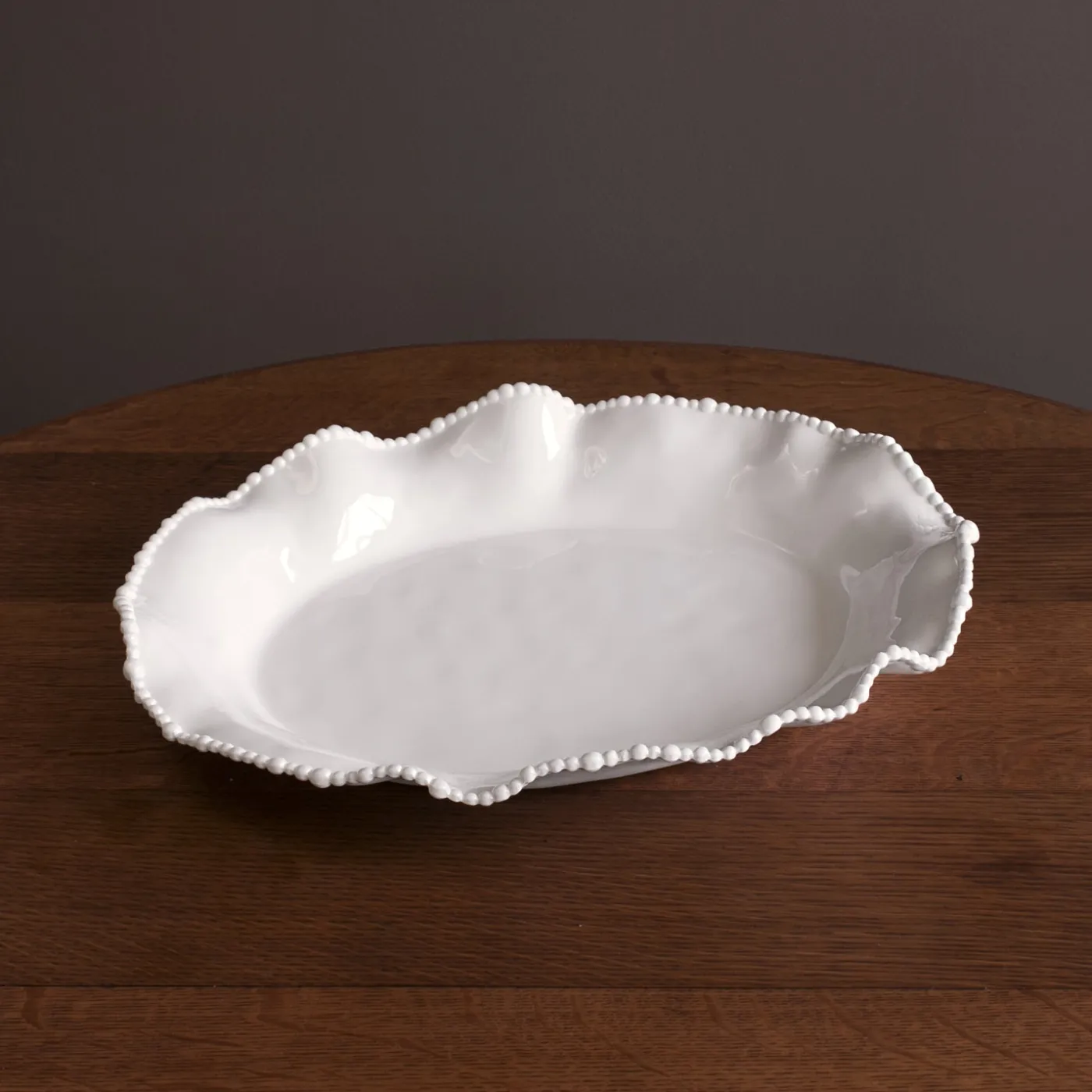 Online VIDA Alegria Oval Platter (White) View All Vida|Platters