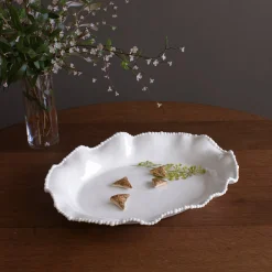 Online VIDA Alegria Oval Platter (White) View All Vida|Platters