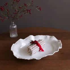 Online VIDA Alegria Oval Platter (White) View All Vida|Platters