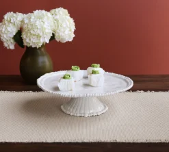 Hot VIDA Alegria Pedestal Cake Plate White View All Vida|VIDA Alegria