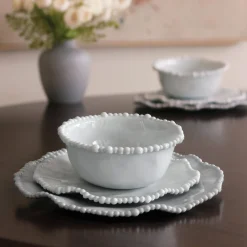 Clearance VIDA Alegria Salad Plate Set of 4 (Blue) View All Vida|Dinnerware