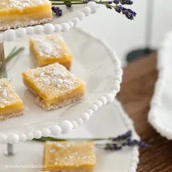 Clearance VIDA Alegria Triple Tiered Server (White) View All Vida|VIDA Alegria