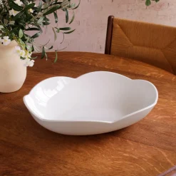 Online VIDA Amelia Extra Large Oval Bowl White View All Vida|VIDA Amelia