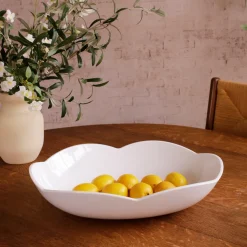Online VIDA Amelia Extra Large Oval Bowl White View All Vida|VIDA Amelia