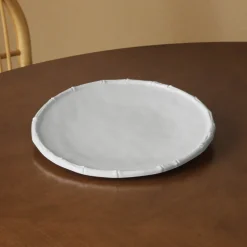 Online VIDA Bamboo 11" Dinner Plate Set of 4 (White) View All Vida|VIDA Bamboo