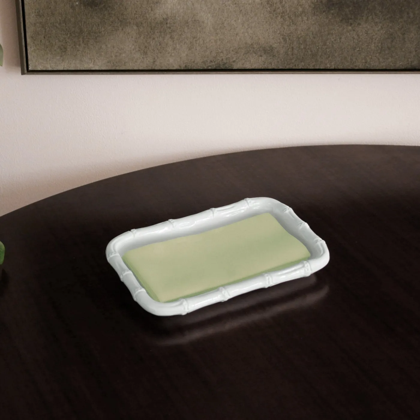 New VIDA Bamboo Guest Towel Holder (White) GARDEN Bamboo|View All Vida