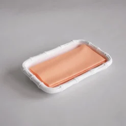 New VIDA Bamboo Guest Towel Holder (White) GARDEN Bamboo|View All Vida