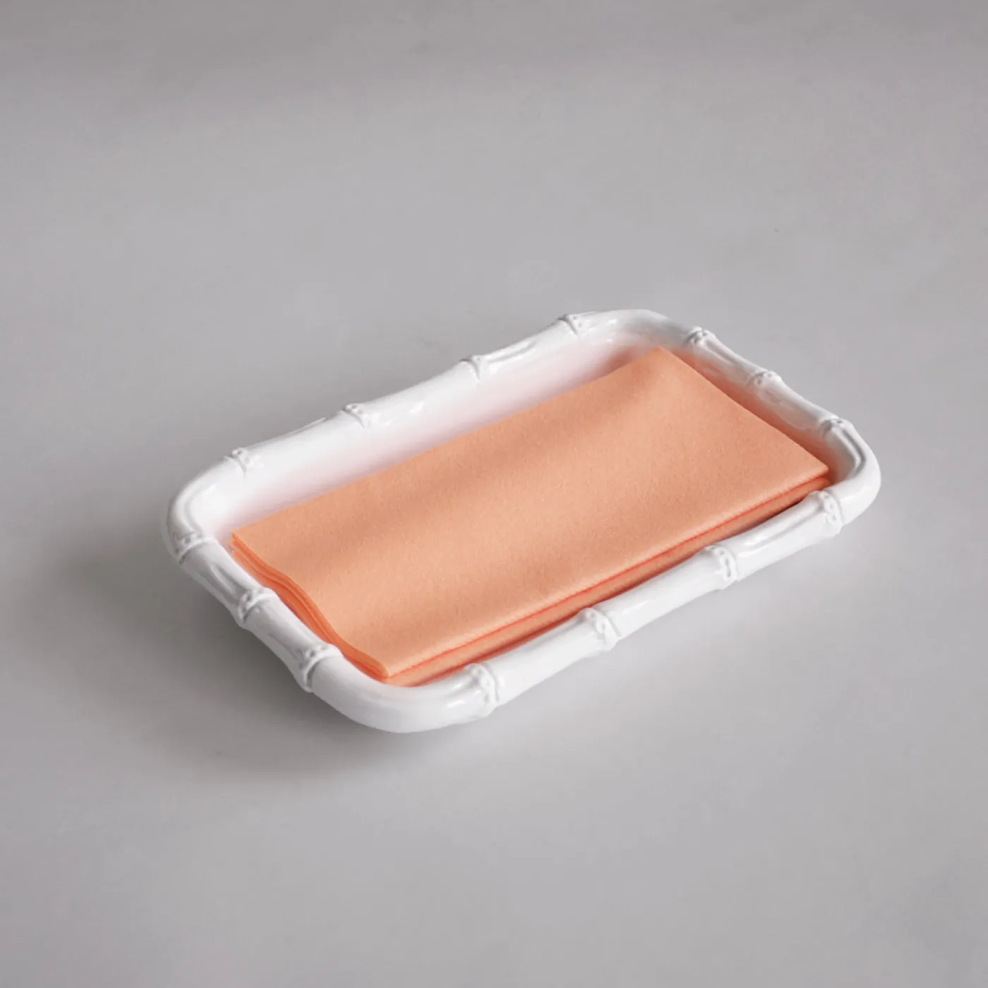 New VIDA Bamboo Guest Towel Holder (White) GARDEN Bamboo|View All Vida