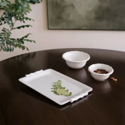 Best VIDA Bamboo Medium Rectangular Tray (White) View All Vida|Gifts Under $50