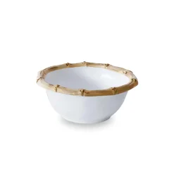 Hot VIDA Bamboo Small Dip Bowl (White and Natural) GARDEN Bamboo|View All Vida