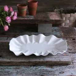 New VIDA Bloom Large Oval Platter (White) View All Vida|VIDA Bloom