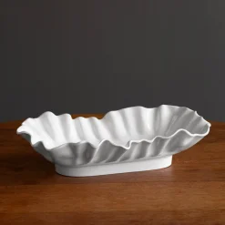 New VIDA Bloom Large Rectangle Bowl (White) View All Vida|VIDA Bloom