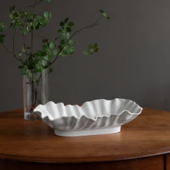 New VIDA Bloom Large Rectangle Bowl (White) View All Vida|VIDA Bloom